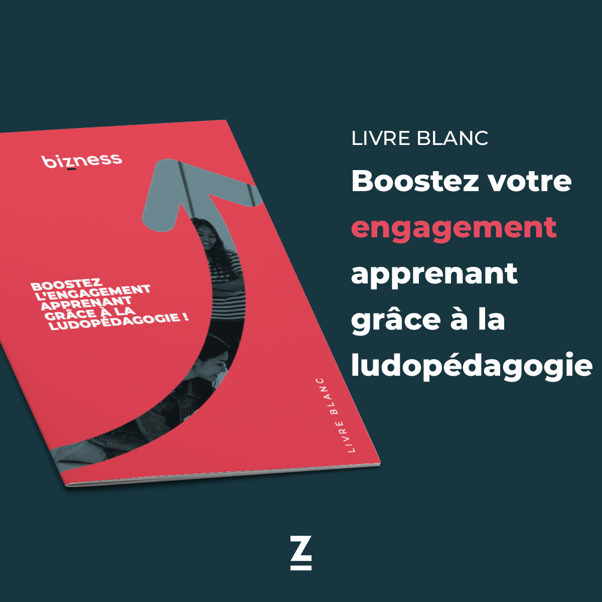 mock up livre rouge avec texte
