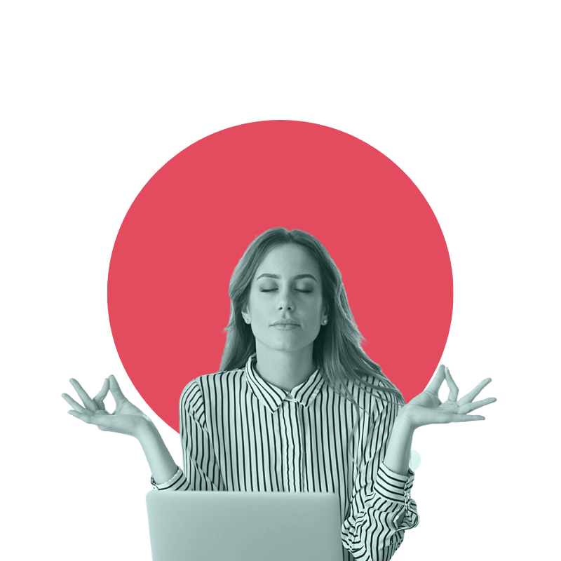 femme manager ordinateur