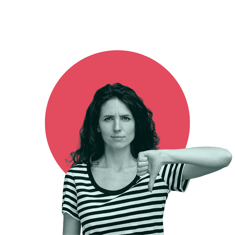 femme t-shirt rayé pouce bas