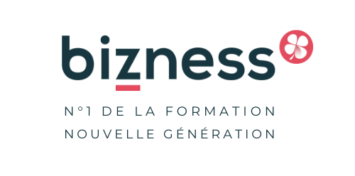 logo bizness bleu formation nouvelle générationtrèfle actual